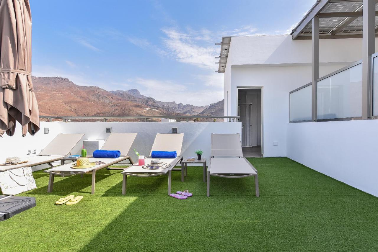 Apartamento Starlight La Aldea II San Nicolas Luaran gambar